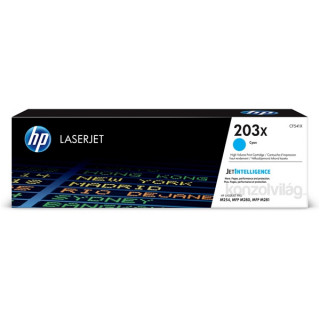 HP CF541X (203X) cián nagykapacítású toner PC