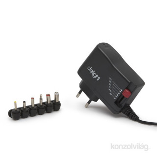 Delight Univerzális adapter 2,5A PC