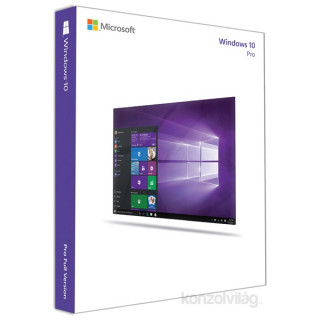 Microsoft Windows 10 Pro 32-bit HUN 1 Felhasználó Oem 1pack operációs rendszer szoftver (FQC-08952) 