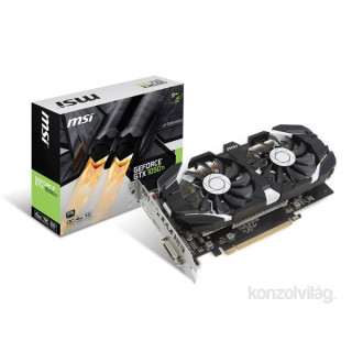 MSI GTX 1050 TI 4GT OC nVidia 4GB GDDR5 128bit PCIe videokártya PC