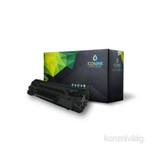 Iconink HP CB436A Canon CRG-113 CRG-313 CRG-413 CRG-513 CRG-713 CRG-913 utángyártott 2000 oldal fekete toner PC