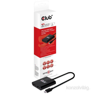 EXT CLUB3D SenseVision MST USB 3.1 C - DisplayPort 1.2 HUB PC