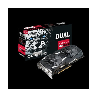 ASUS DUAL-RX580-O4G AMD 4GB GDDR5 256bit PCI-E videokártya PC