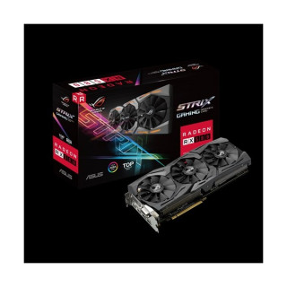 ASUS ROG-STRIX-RX580-T8G-GAMING AMD 8GB GDDR5 256bit PCI-E videokártya PC