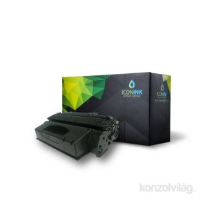 Iconink HP Q7553X Canon CRG-515 utángyártott 7000 oldal fekete toner PC