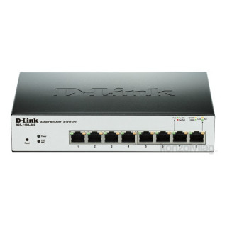 D-Link DGS-1100-08P 8port GbE LAN PoE Smart switch PC