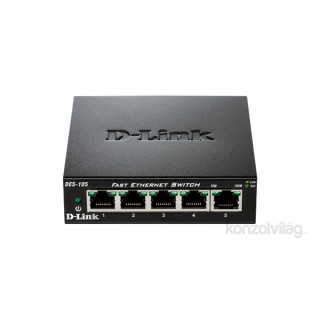 D-Link DES-105 5port FE LAN nem menedzselhető switch PC