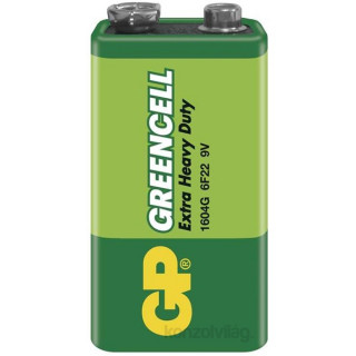 GP Greencell 9V 1604G 1db/zsugor elem PC