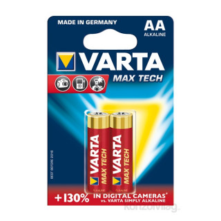 VARTA Max Tech AA alkáli ceruza elem 2db/bliszter PC