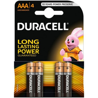 Duracell BSC 4 db AAA elem PC