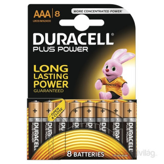 Duracell BSC 8 db AAA elem PC