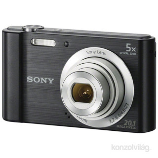 PHOTO Sony Cyber-Shot DSC-W800 - Fekete 