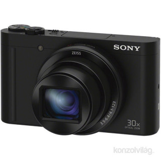 Sony DSC-WX500B fekete digitális fényképezőgép Fotó, videó