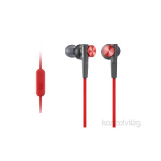 Sony MDRXB50APR.CE7 Extra Bass piros mikrofonos fülhallgató 