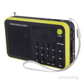 Emos E0064 sárga USB rádió 