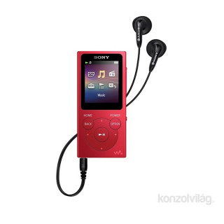 SONY NWE393R.CEW 4GB piros MP3 lejátszó 