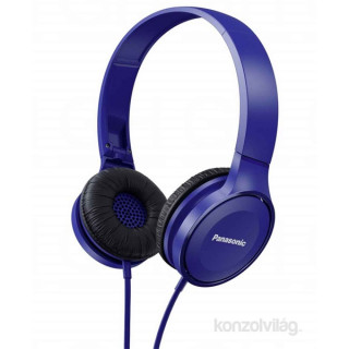 Panasonic RP-HF100ME-A kék mikrofonos fejhallgató Mobil