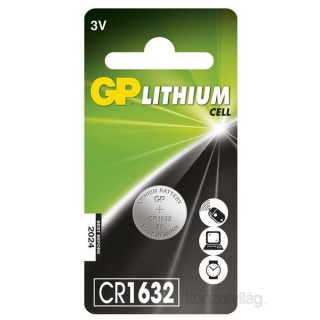 GP CR1632 Lithium gombelem 1db/bliszter PC