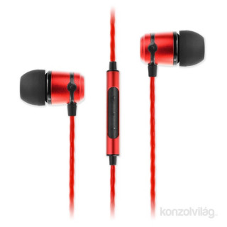 SoundMAGIC E50C In-Ear piros fülhallgató headset (SM-E50C-02) 