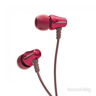 Brainwavz Jive In-Ear piros fülhallgató headset Mobil