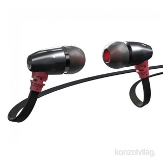 Brainwavz S0 ZERO In-Ear fekete-piros fülhallgató headset Mobil