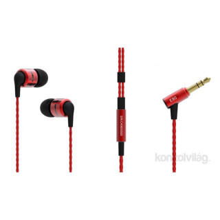 SoundMAGIC E80 In-Ear piros fülhallgató (SM-E80-02) PC