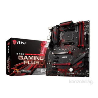 MSI B450 GAMING PLUS AMD B450 SocketAM4 ATX alaplap PC