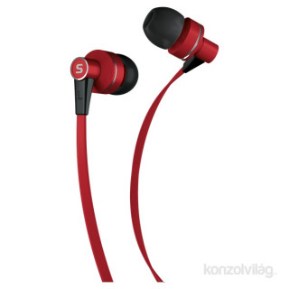 Sencor SEP 300 RED fülhallgató mikrofonnal piros Mobil