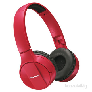 Pioneer SE-MJ553BT-R piros Bluetooth fejhallgató PC
