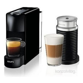 Krups XN111810 Nespresso Essenza Mini & Aeroccino fekete kávéfőző Otthon