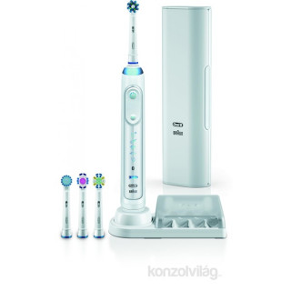 Oral-B PRO 9000 fehér Cross Action elektromos fogkefe fejjel 