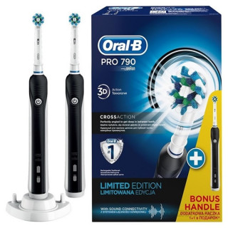 Oral-B PRO 790 Cross Action elektromos fogkefe + bónusz handle 