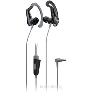 Pioneer SE-E5T-H szürke cseppálló sport fülhallgató headset 