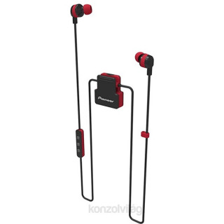 Pioneer SE-CL5BT-R piros cseppálló Bluetooth fülhallgató headset 
