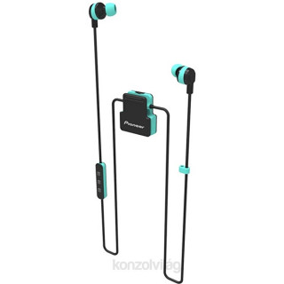 Pioneer SE-CL5BT-GR zöld cseppálló Bluetooth fülhallgató headset 