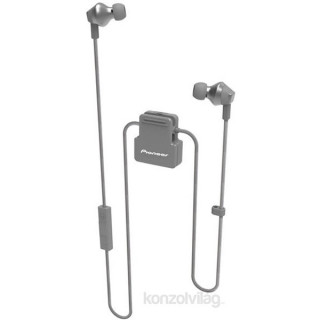 Pioneer SE-CL6BT-H szürke cseppálló aptX Bluetooth fülhallgató headset 