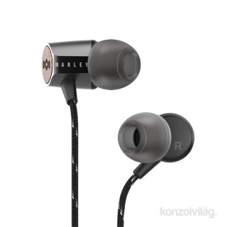 MARLEY EM-JE091-SB fekete fülhallgató headset Mobil