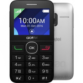 Alcatel 2008G 2,4" fekete-ezüst mobiltelefon Mobil
