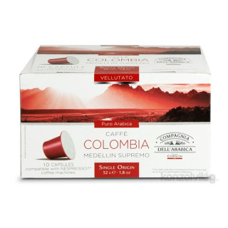 Compagnia Dell Arabica DCO051 Colombia Medellin Supremo Nespresso kompatibilis kávé kapszula 10*5,2g 