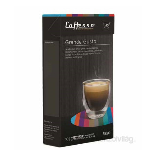 Caffesso Grande Gusto Nespresso kompatibilis kapszula Otthon