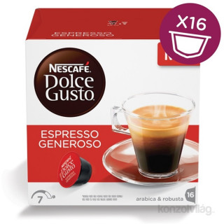 Nestlé Dolce Gusto Espresso Generoso 16 db kapszula Otthon