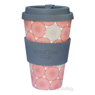 Ecoffee Cup Swirl 400 ml hordozható kávéspohár Ajándéktárgyak