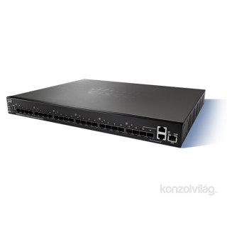 Cisco SG550XG-24F 24port 10GbE SFP+ L3 menedzselhető switch PC