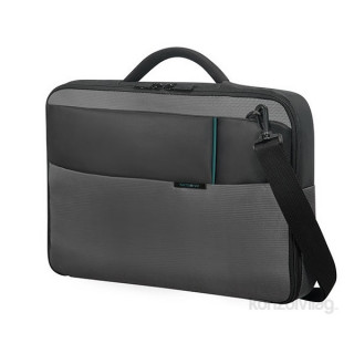 Samsonite QIBYTE OFFICE CASE 15.6" antracit szürke notebook táska PC