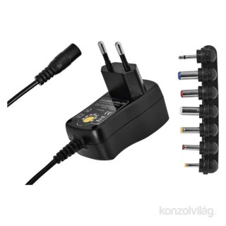 Emos N3110 univerzális 600mA hálózati adapter USB aljzattal PC