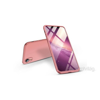 GKK GK0284 3in1 iPhone XR rózsaarany három részből álló védőtok Mobil