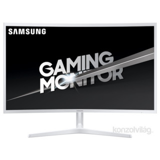 Samsung 31,5" C32JG51FDU LED 2HDMI Display port 144Hz ívelt kijelzős fehér monitor 