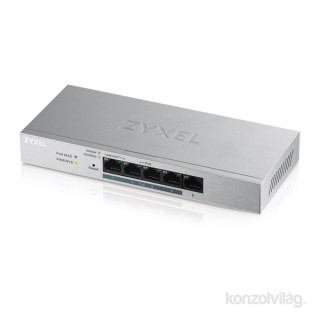 ZyXEL GS1200-5HP v2 5port GbE LAN PoE (60W) web menedzselheto asztali switch 