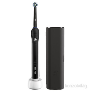 Oral-B PRO 2 2500 fekete Cross Action elektromos fogkefe fejjel 