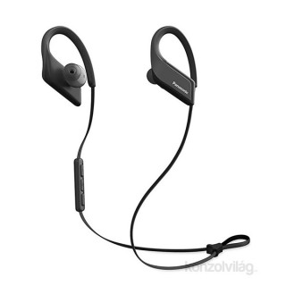 Panasonic RP-BTS35E-K fekete vízálló Bluetooth sport fülhallgató headset Mobil